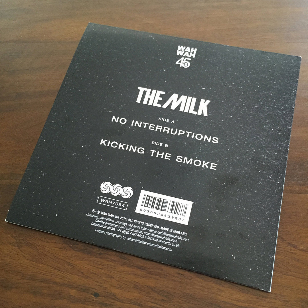 NO INTERRUPTIONS - VINYL 7" - The Milk Official Site - Records