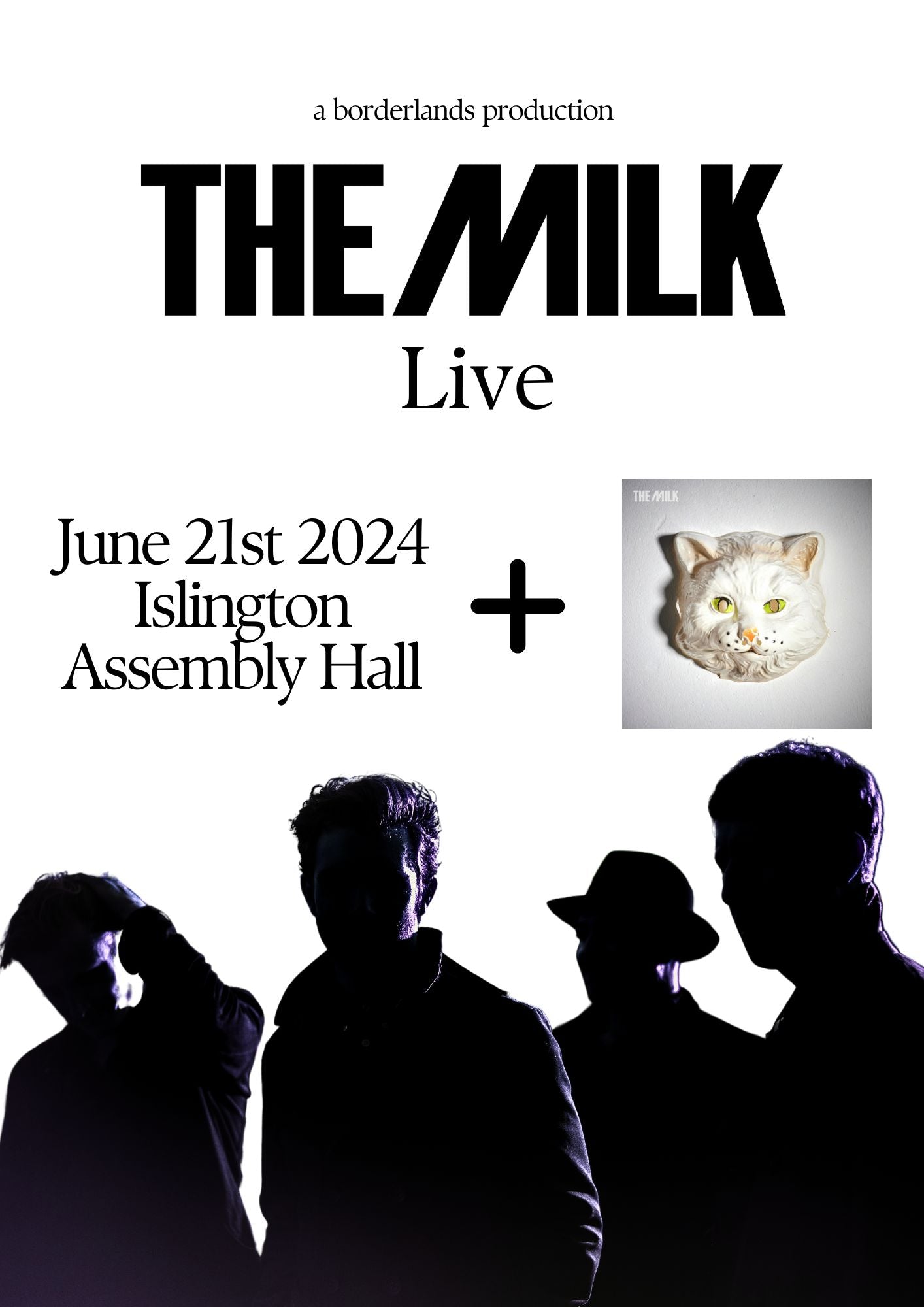 The Milk at Islington Assembly Hall - General Admission Standing Ticket + Tales From The Thames Delta - Limited Edition Vinyl (Signed) - The Milk Official Site - Ticket