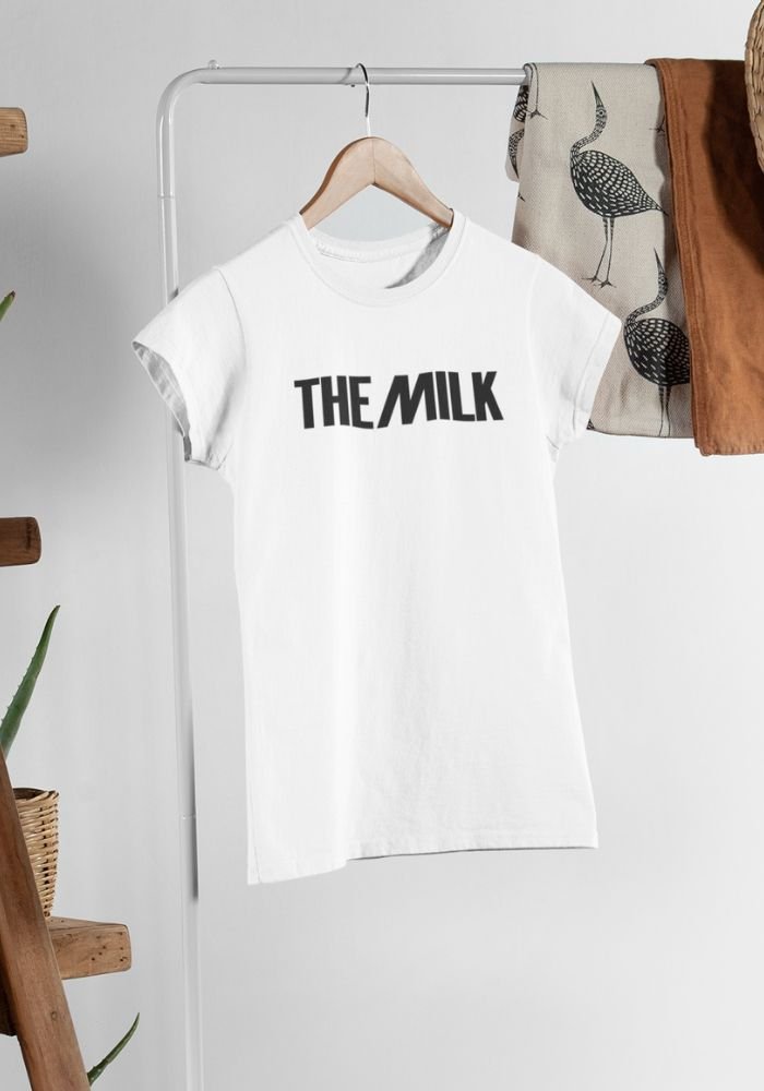 The Milk Official Fitted Ladies T Shirt - The Milk Official Site - T shirt