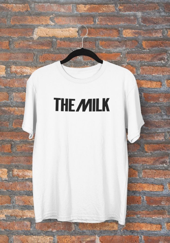 The Milk Official White T Shirt - The Milk Official Site - T shirt